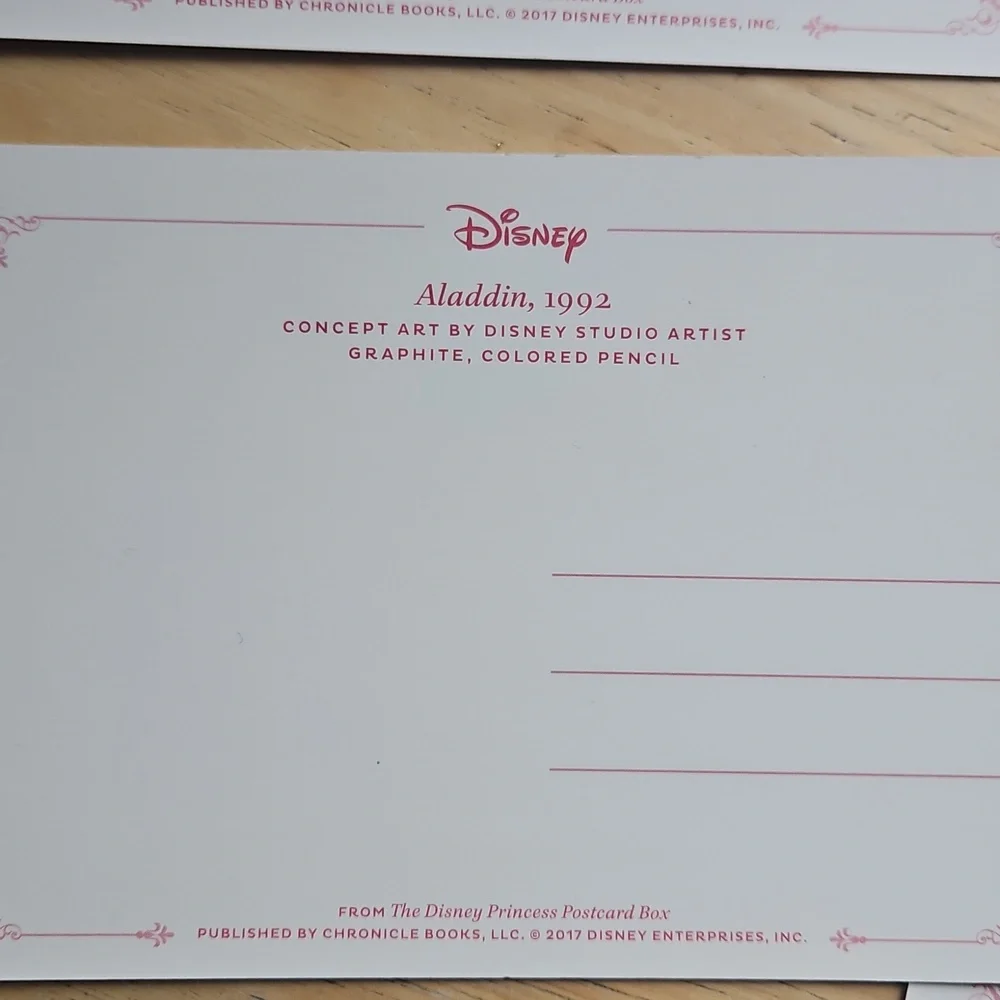 Disney Princess Postcards Pack